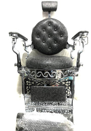 Hairway Barber Chair Silver